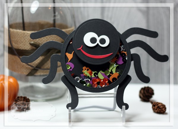 Spider Shaker Card by Jen Shults