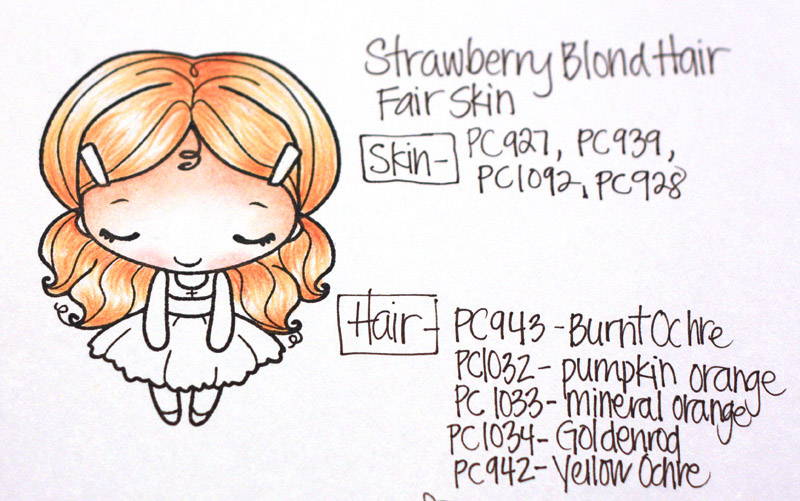 Prismacolor Skin Hair Guide Book Deconstructing Jen