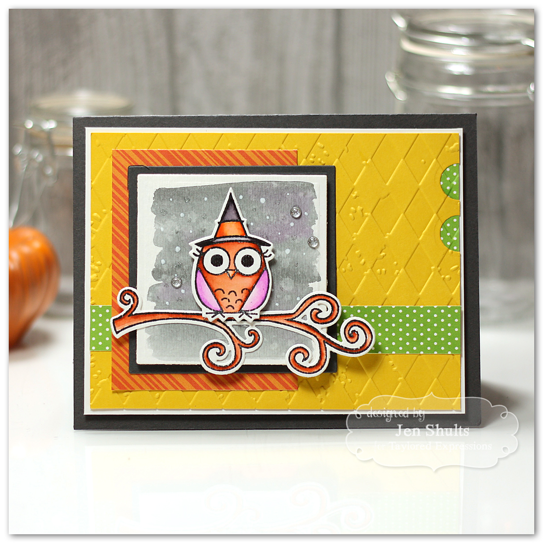 Happy Owl-o-ween by Jen Shults