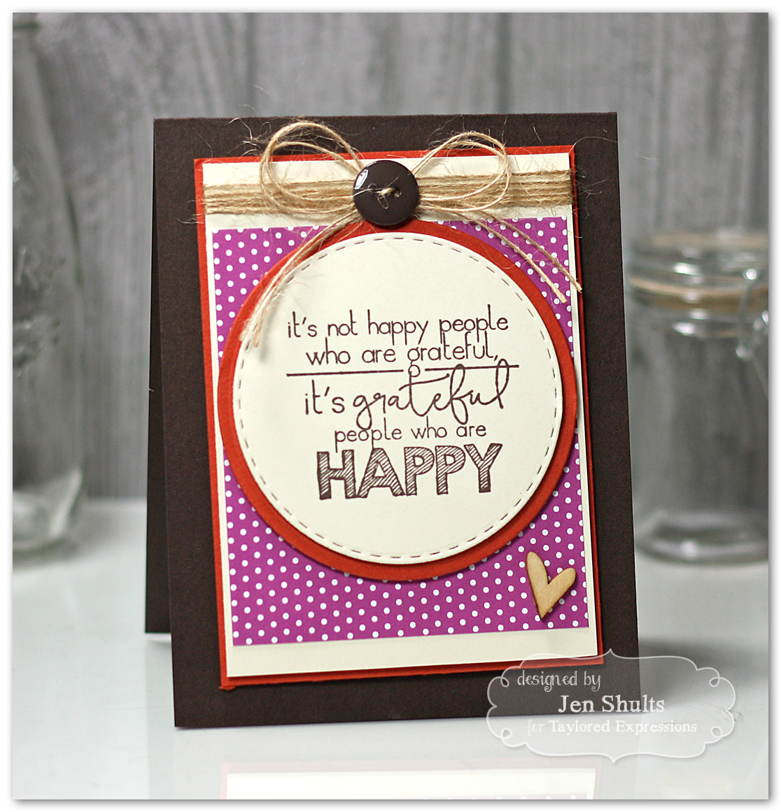 Gratitude = Happy by Jen Shults