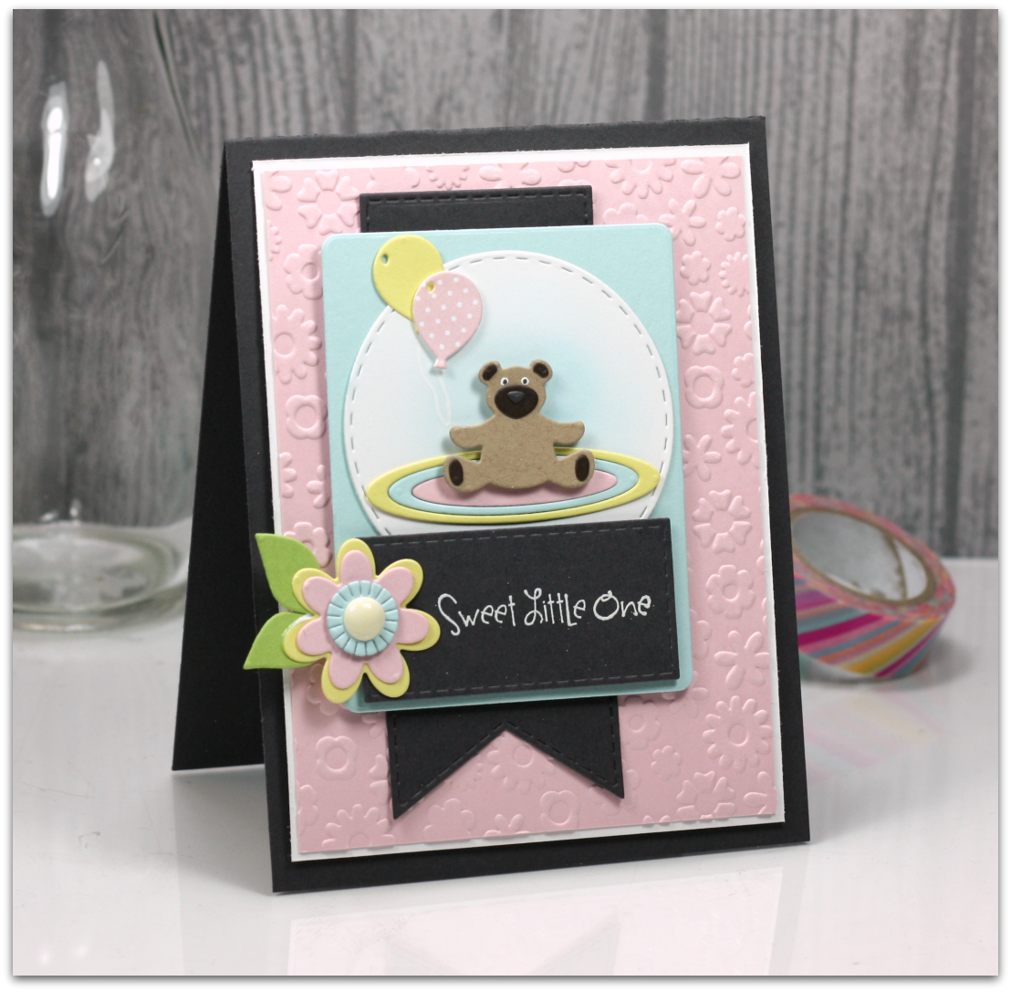 Sweet Little One by Jen Shults #tayloredexpressions #baby #handmadecard