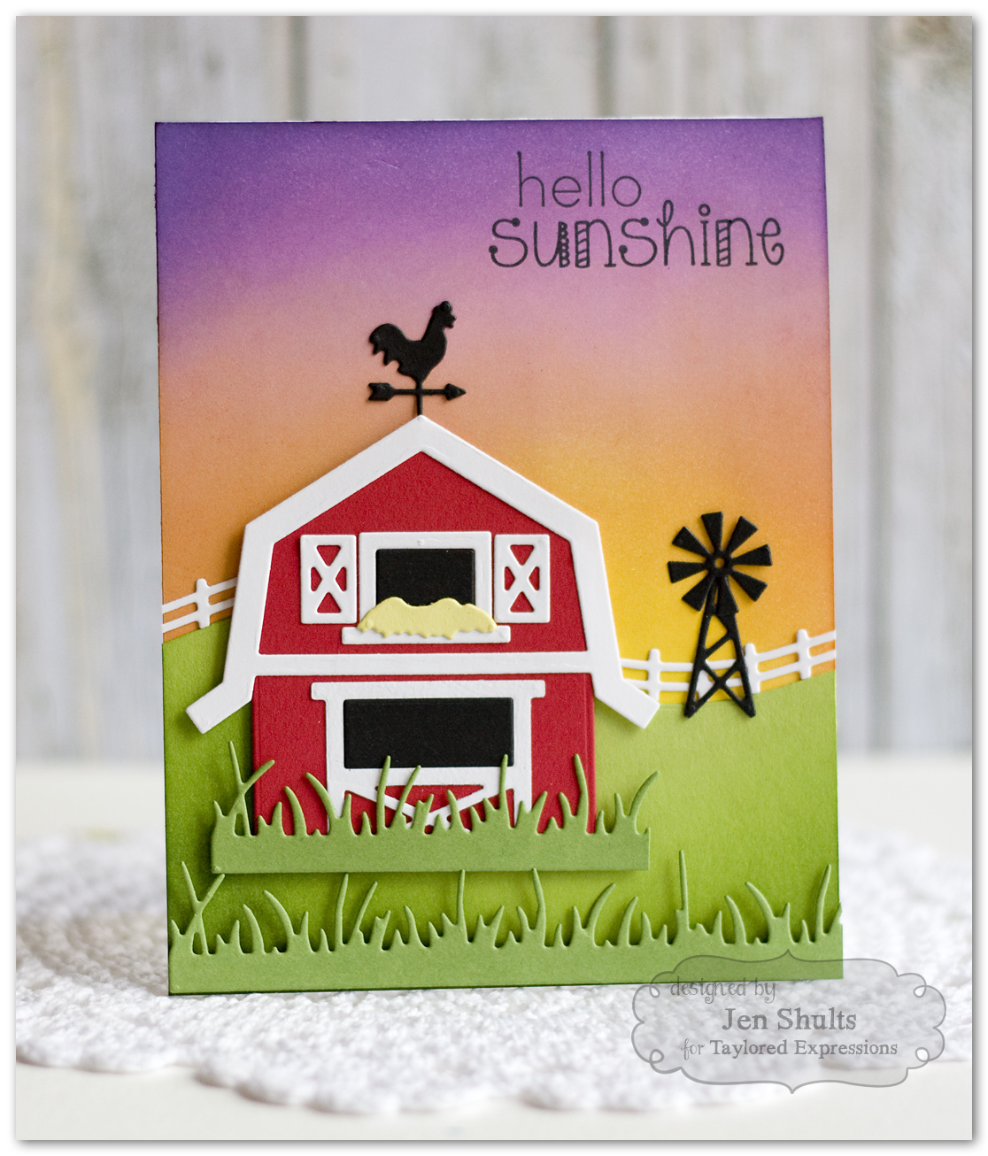 Hello Sunshine Build a Barn