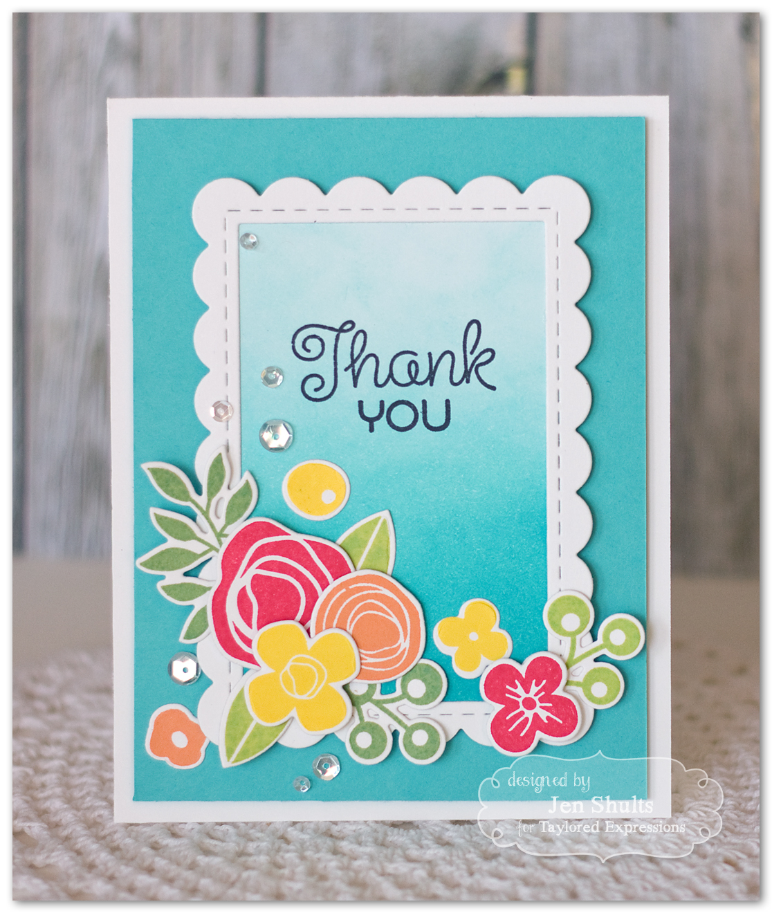 Thank You by Jen Shults using Share Joy Challenge 41