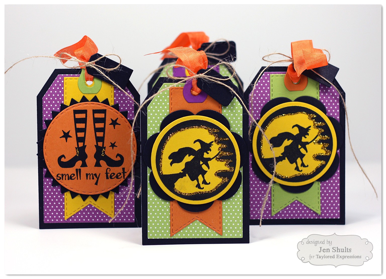 Halloween Tags by Jen Shults