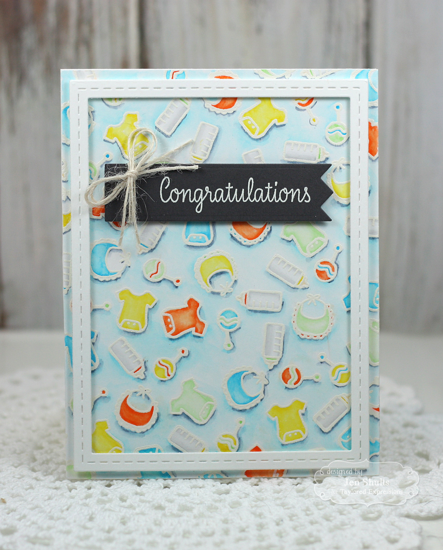 Congratulations (new baby) by Jen Shults