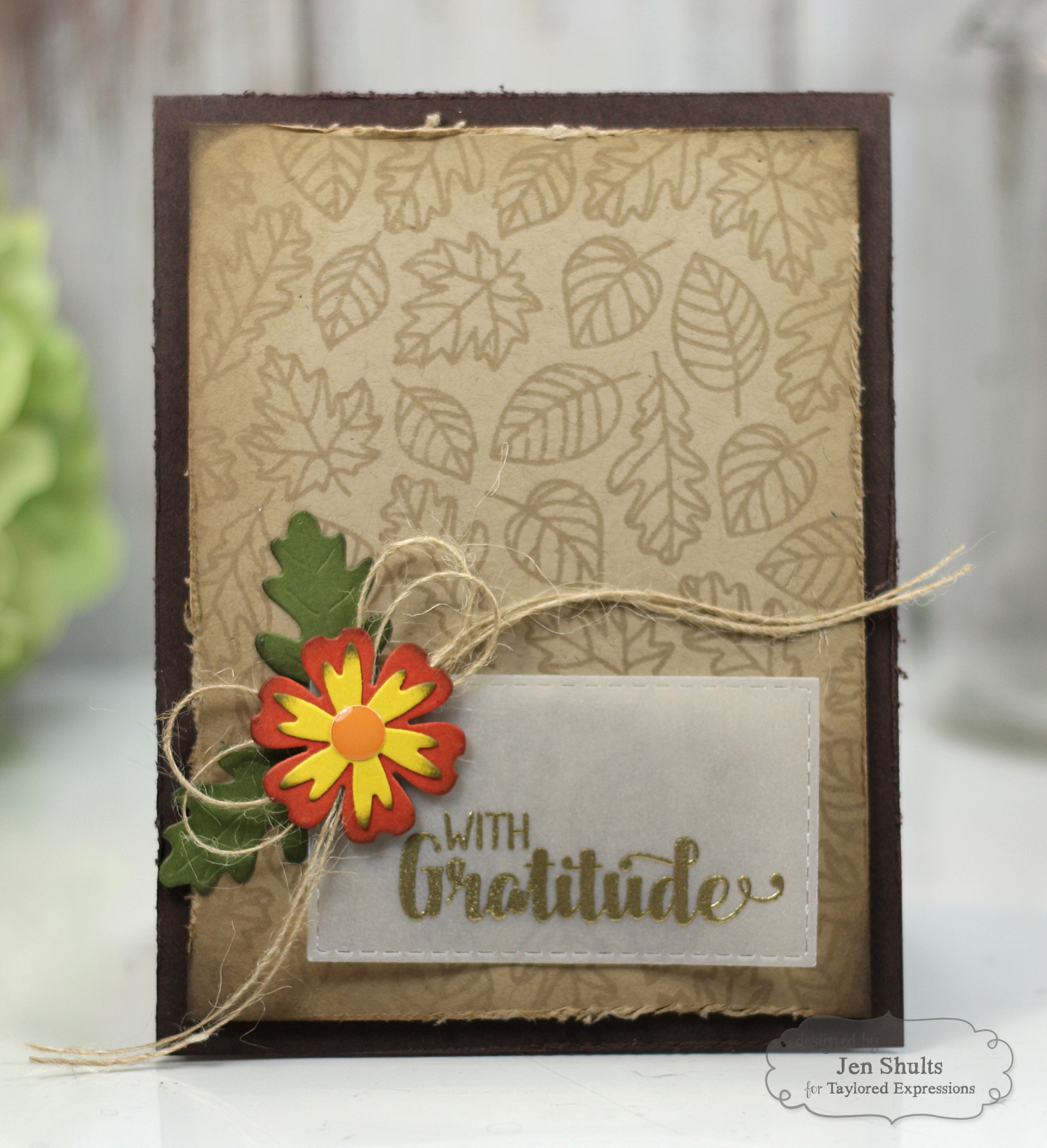 With Gratitude by Jen Shults