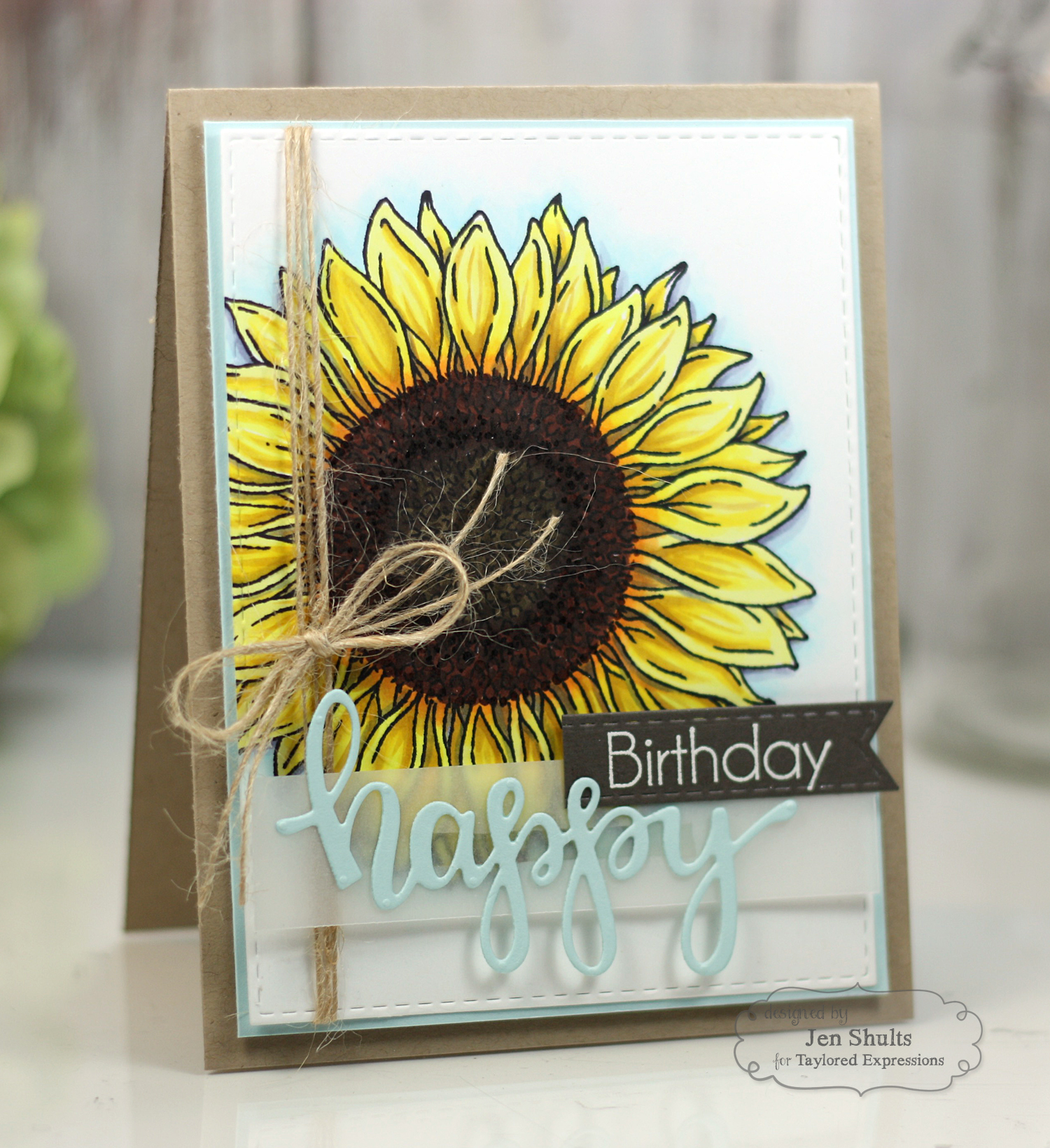 TE Sneak Peeks: Big Blooms Sunflowers and With Sympathy Cutting Plate