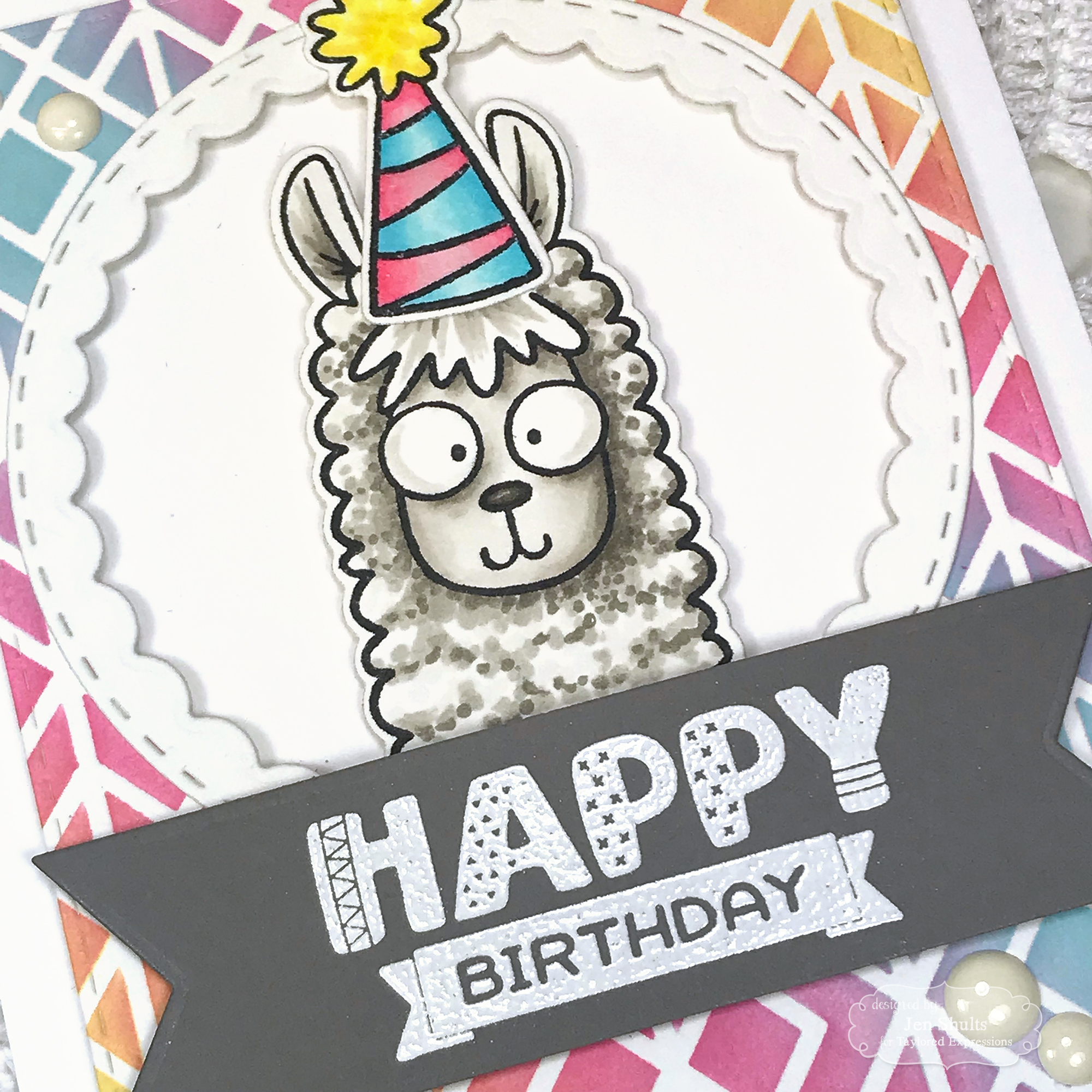 TE Sneak Peeks: Happy Birthday Llama and Scandinavian Bird-house