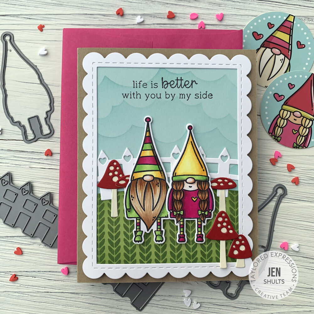 Gnomes are here! New Taylored Expressions Card Kit