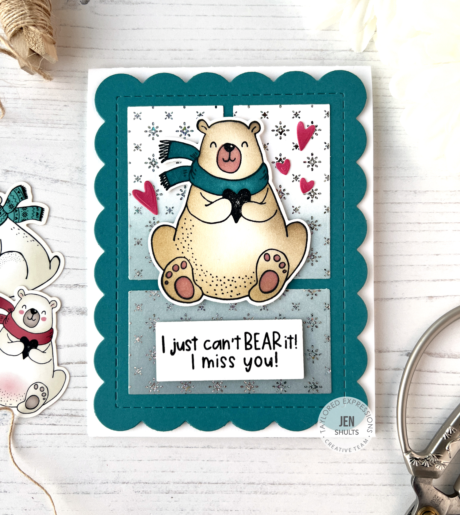 TE | Bear Hugs Card Making Kit